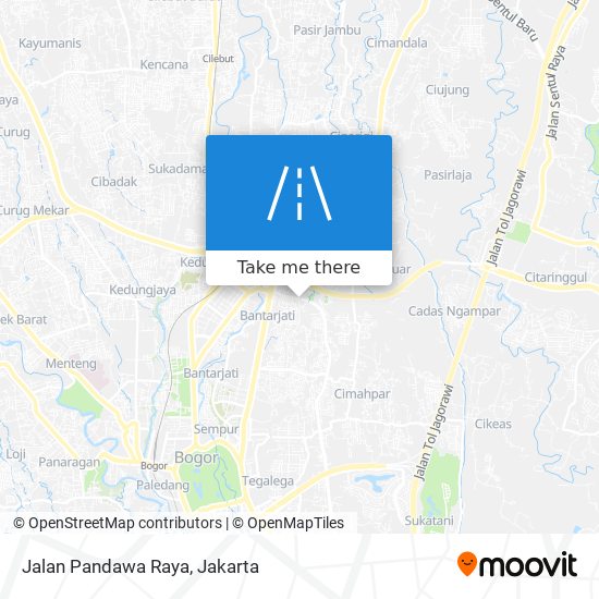 Jalan Pandawa Raya map