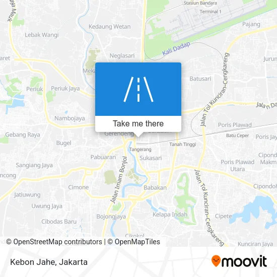 Kebon Jahe map