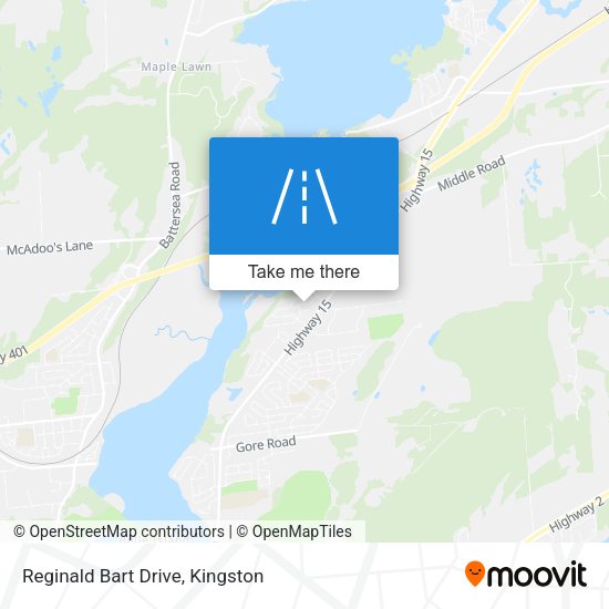 Reginald Bart Drive plan