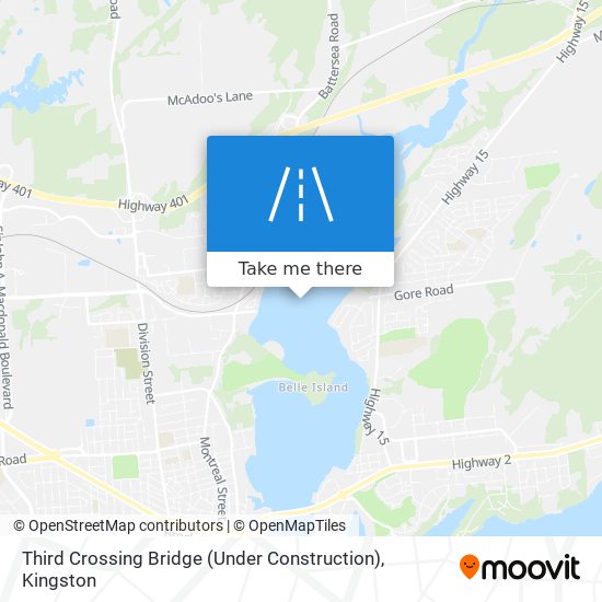 Third Crossing Bridge (Under Construction) plan
