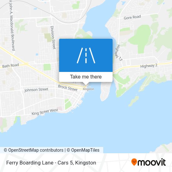Ferry Boarding Lane - Cars 5 map