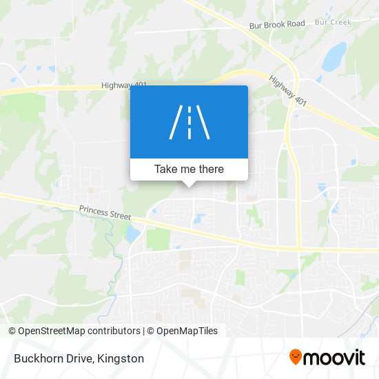 Buckhorn Drive map