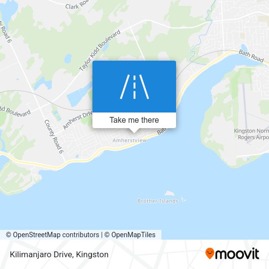 Kilimanjaro Drive plan