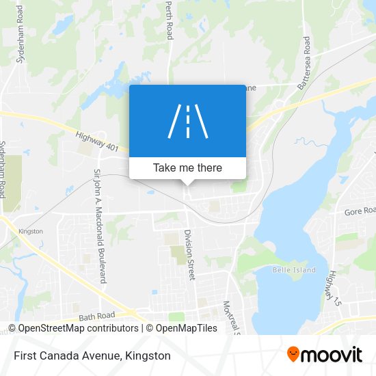 First Canada Avenue plan