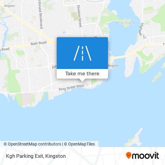 Kgh Parking Exit plan