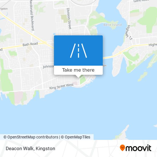 Deacon Walk map