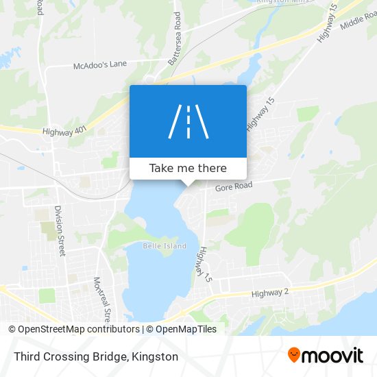 Third Crossing Bridge map