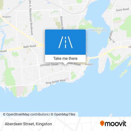 Aberdeen Street map