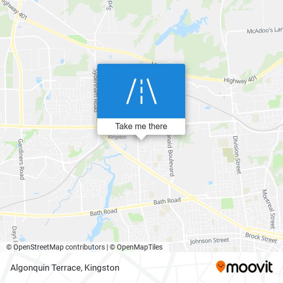 Algonquin Terrace map