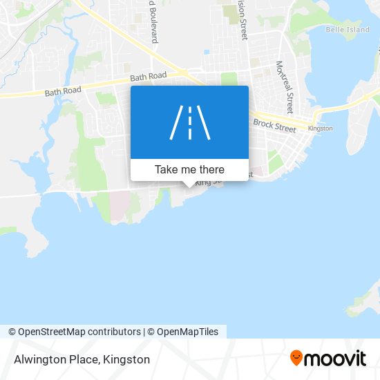 Alwington Place map