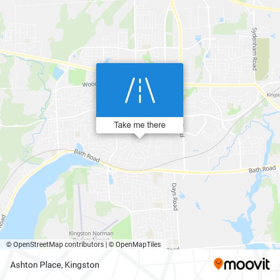 Ashton Place map