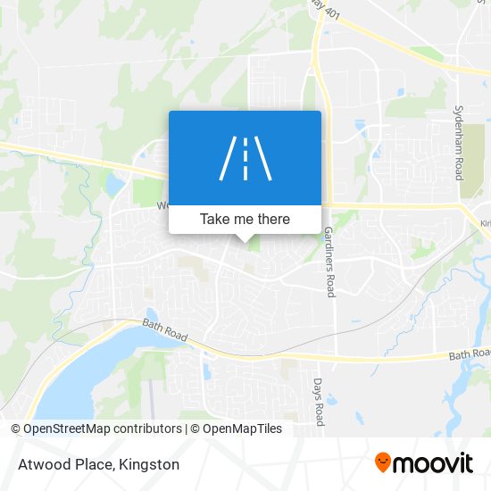 Atwood Place map