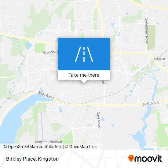 Birkley Place map