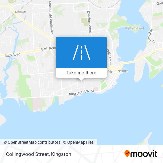 Collingwood Street map