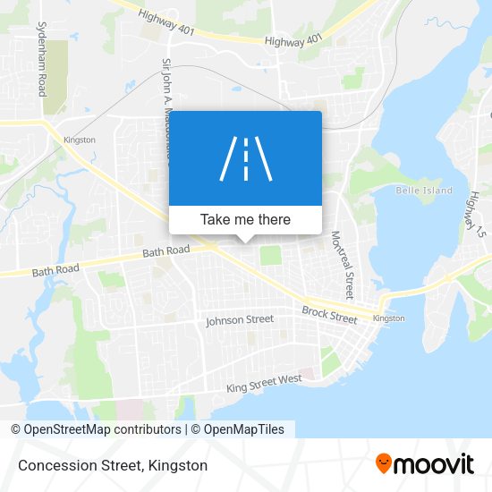 Concession Street plan
