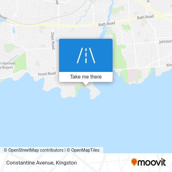 Constantine Avenue map