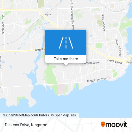 Dickens Drive map