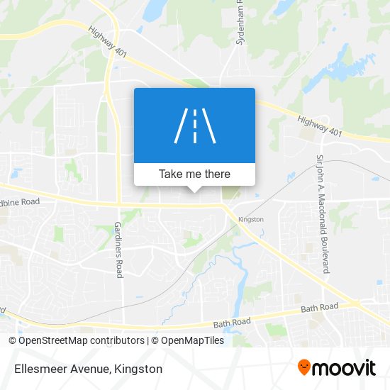 Ellesmeer Avenue map
