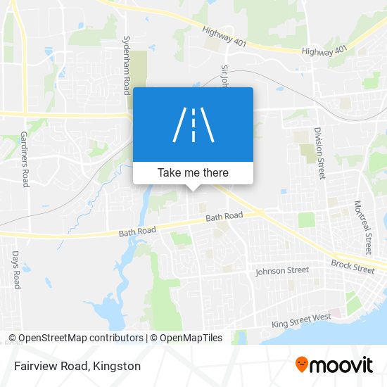 Fairview Road map