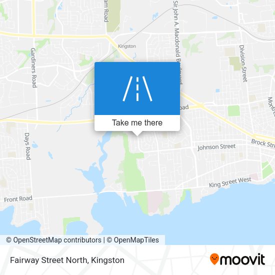 Fairway Street North map