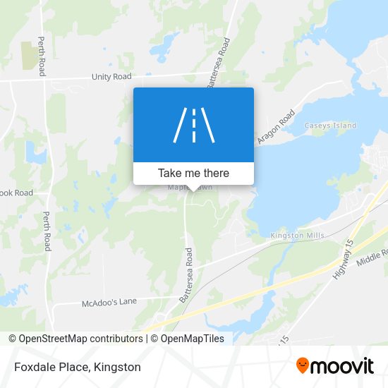 Foxdale Place plan