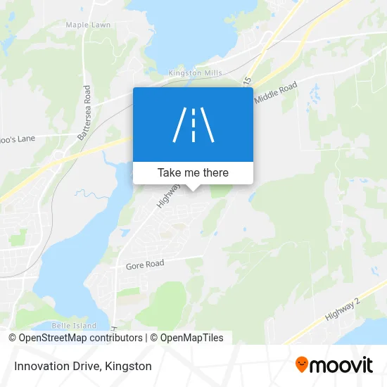 Innovation Drive map
