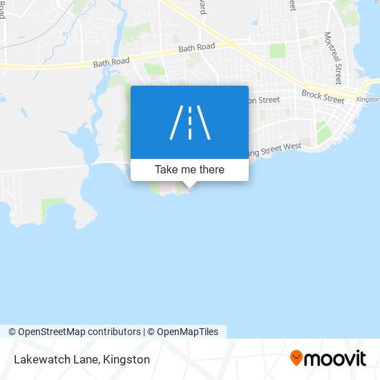 Lakewatch Lane map