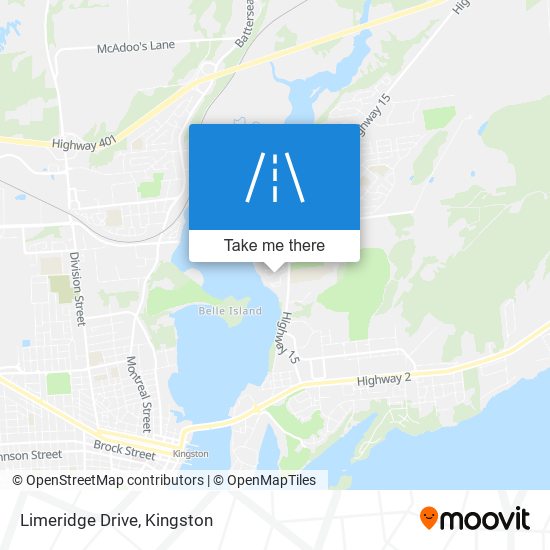 Limeridge Drive map