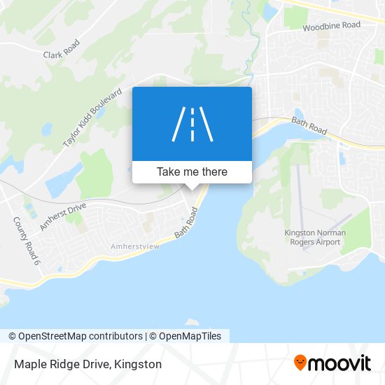 Maple Ridge Drive map