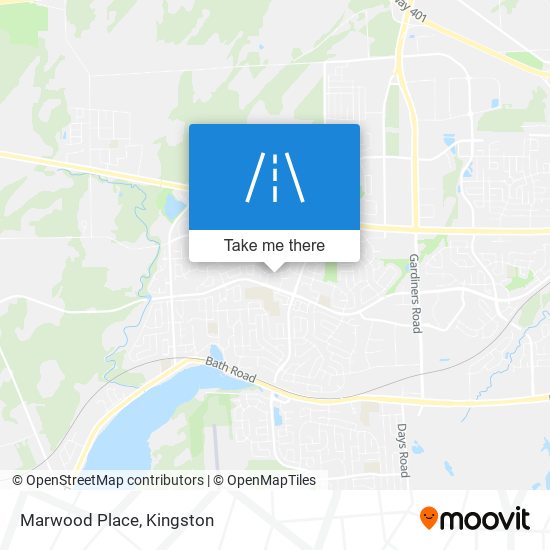 Marwood Place map