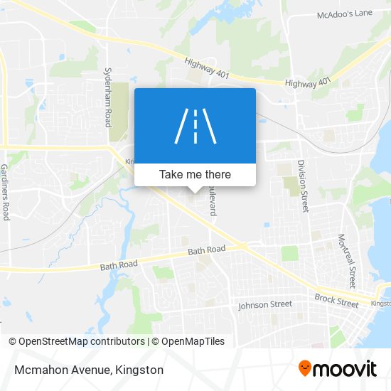 Mcmahon Avenue map