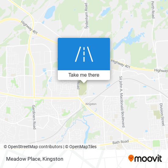 Meadow Place map