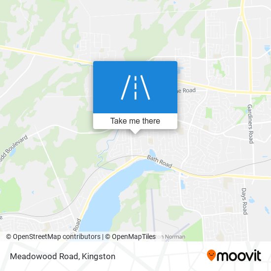 Meadowood Road map