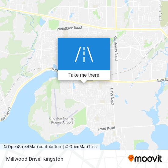 Millwood Drive map