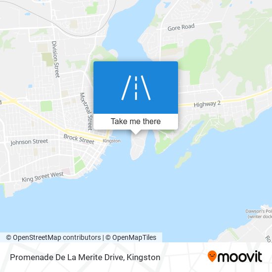 Promenade De La Merite Drive map