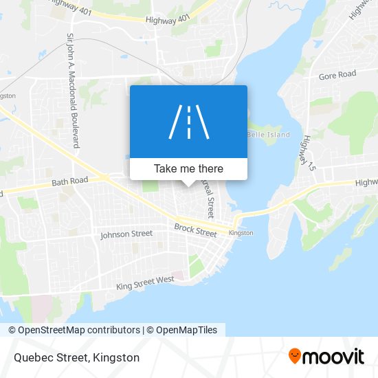Quebec Street plan