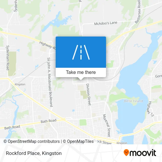 Rockford Place map