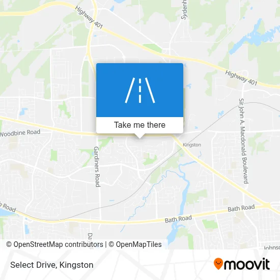 Select Drive map