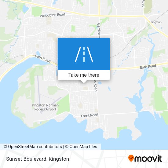 Sunset Boulevard plan