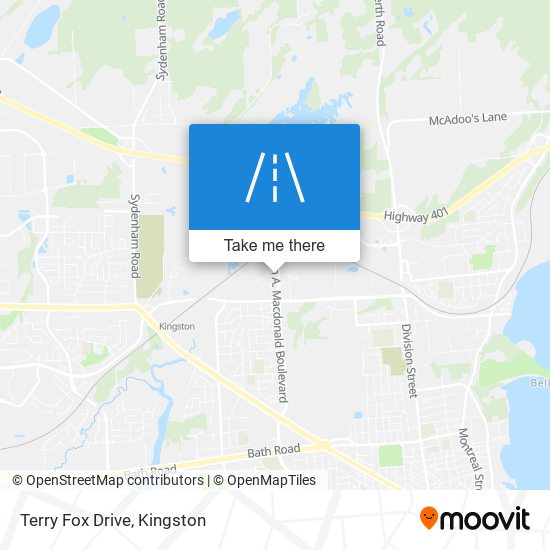Terry Fox Drive map
