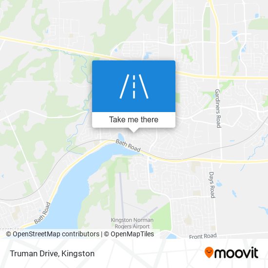 Truman Drive map