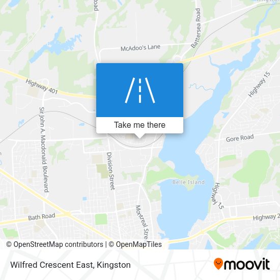 Wilfred Crescent East plan