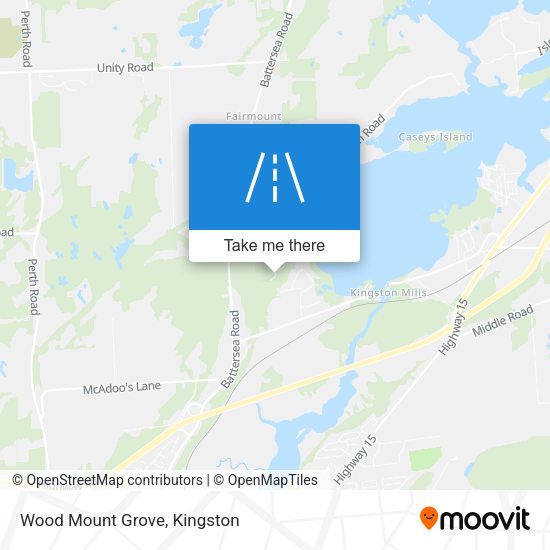 Wood Mount Grove map