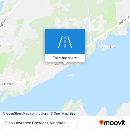 Glen Lawrence Crescent map