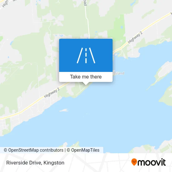 Riverside Drive map