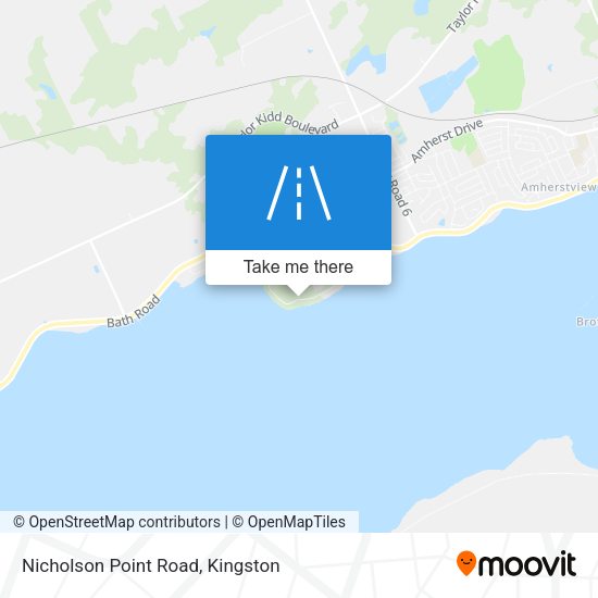 Nicholson Point Road plan