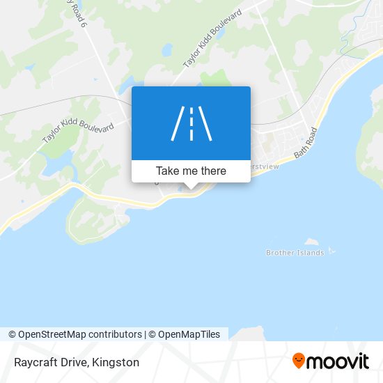 Raycraft Drive map