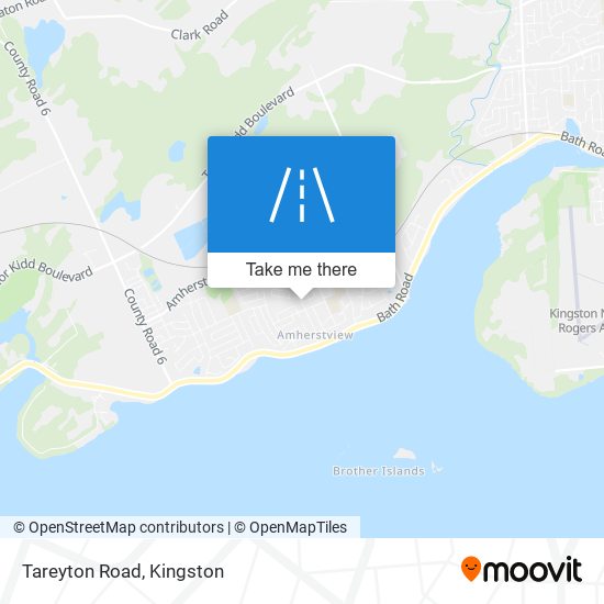 Tareyton Road map