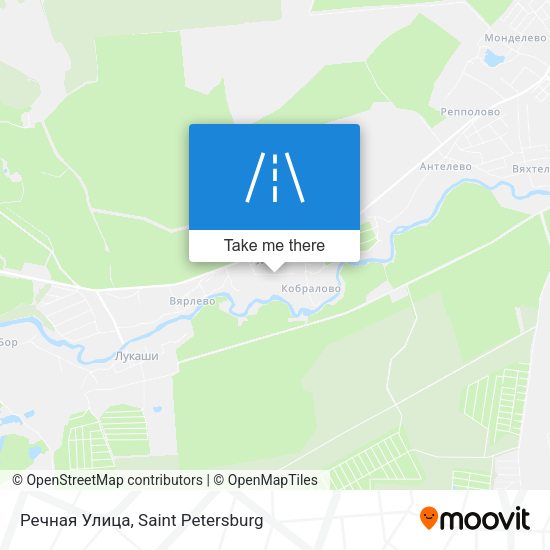 Речная Улица map