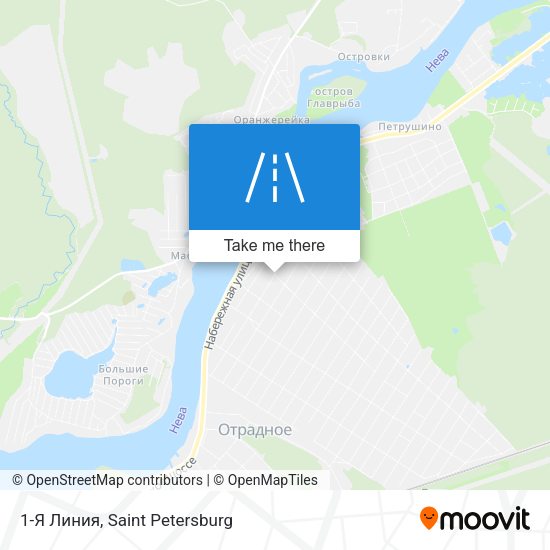 1-Я Линия map